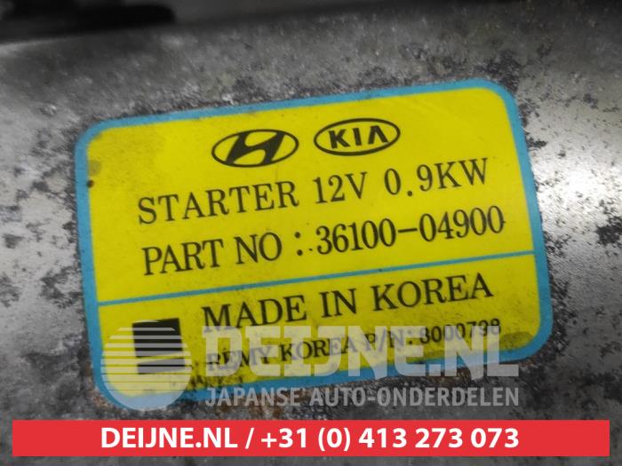 Hyundai I20 Anlasser O605360