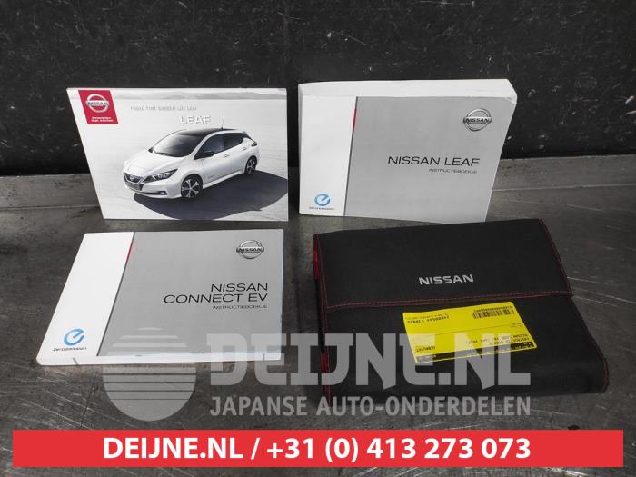 Nissan Leaf Instructie Boekje O606002