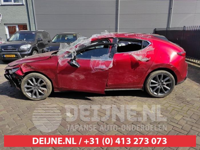 Mazda 3 Portierruit 4Deurs links-achter O606735