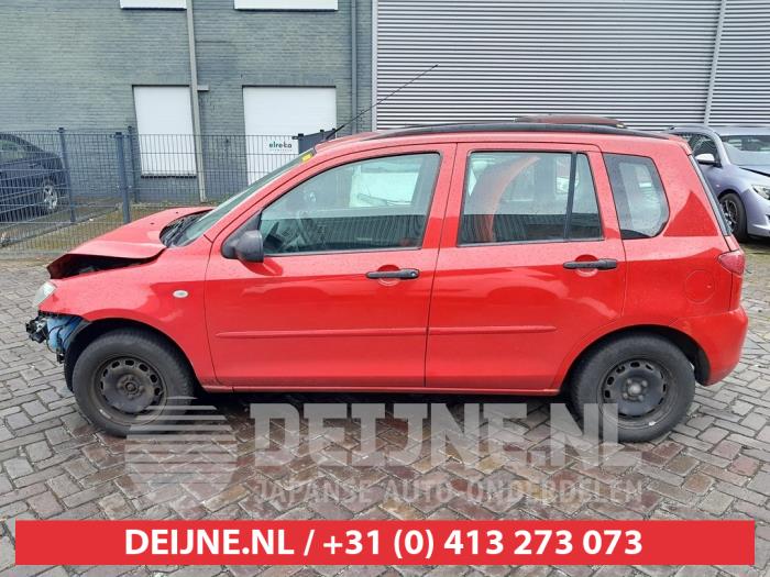 Mazda 2 Extra Ruit 4Deurs links-achter O608779