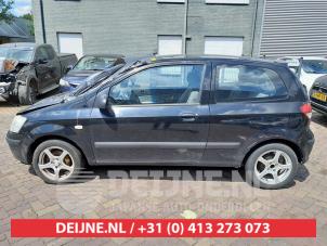 Hyundai Getz Fenster 2-türig links hinten O609644 foto 3