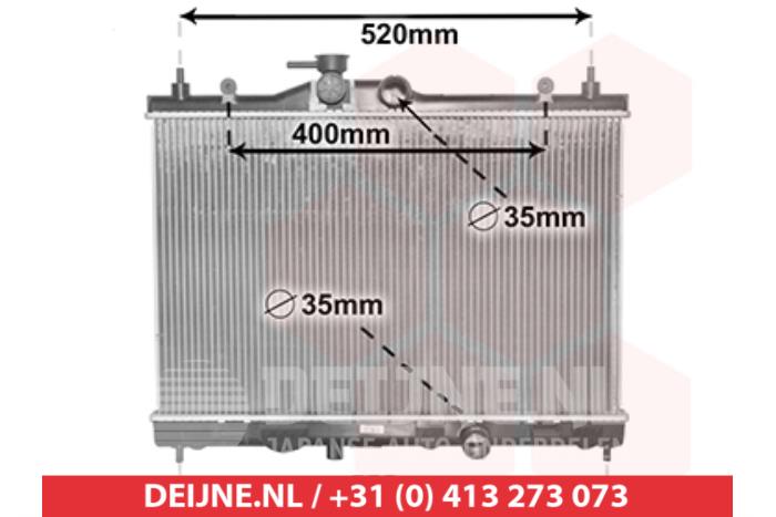 Nissan Juke Kühler O9990008903
