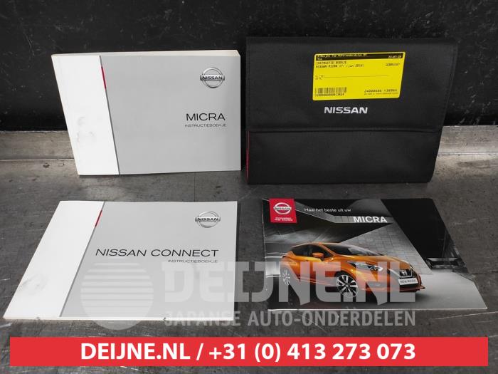 Nissan Micra Instructie Boekje O613624