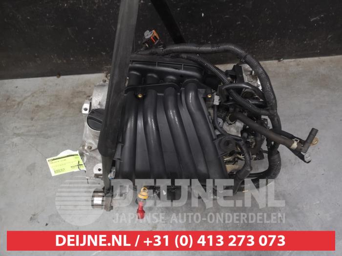 Gebruikte Motor Nissan Note (E11) 1.6 16V Prijs € 350,00 Margeregeling aangeboden door V.Deijne Jap.Auto-onderdelen BV