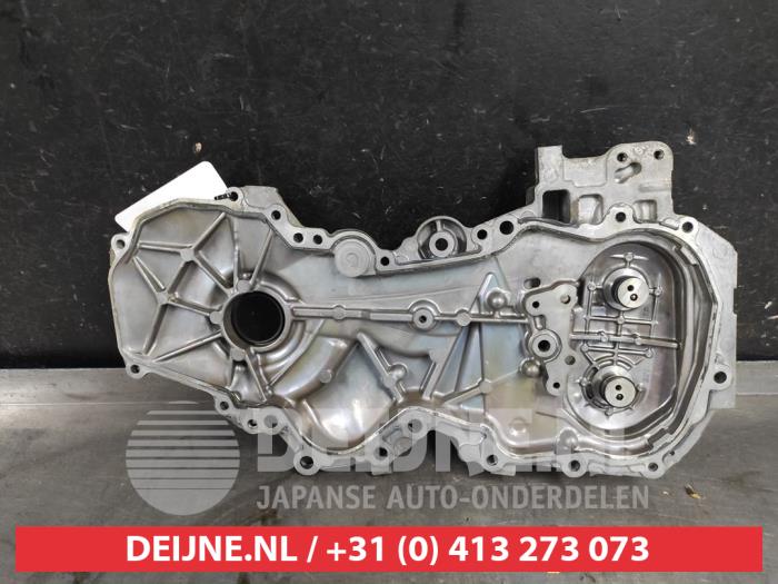 Distributiedeksel van een Nissan Juke (F15) 1.6 DIG-T 16V 2019