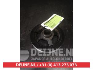 Gebruikte Krukas Poelie Hyundai i10 1.2 16V Prijs € 35,00 Margeregeling aangeboden door V.Deijne Jap.Auto-onderdelen BV