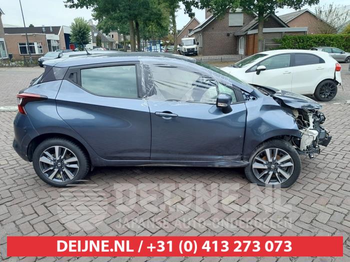 Nissan Micra Rear door window 4-door door, rear right O619905