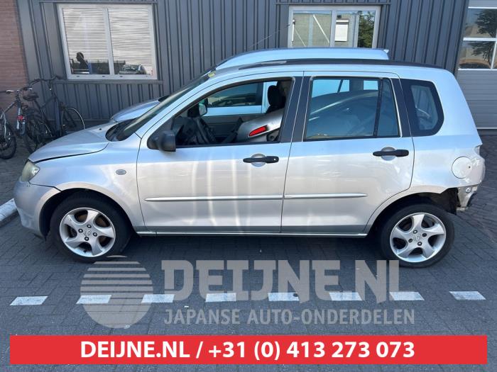Mazda 2 Extra Ruit 4Deurs links-achter O620328