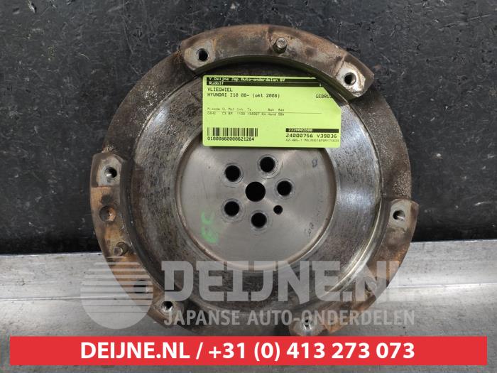 Gebruikte Vliegwiel Hyundai i10 (F5) 1.1i 12V Prijs € 75,00 Margeregeling aangeboden door V.Deijne Jap.Auto-onderdelen BV