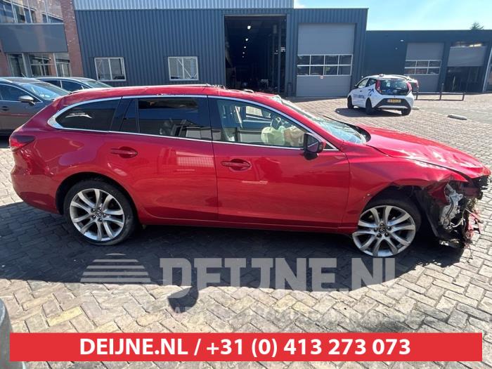 Mazda 6 Portierruit 4Deurs rechts-achter O621442