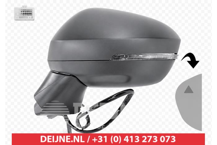 Nissan Qashqai Außenspiegel links O9990009057