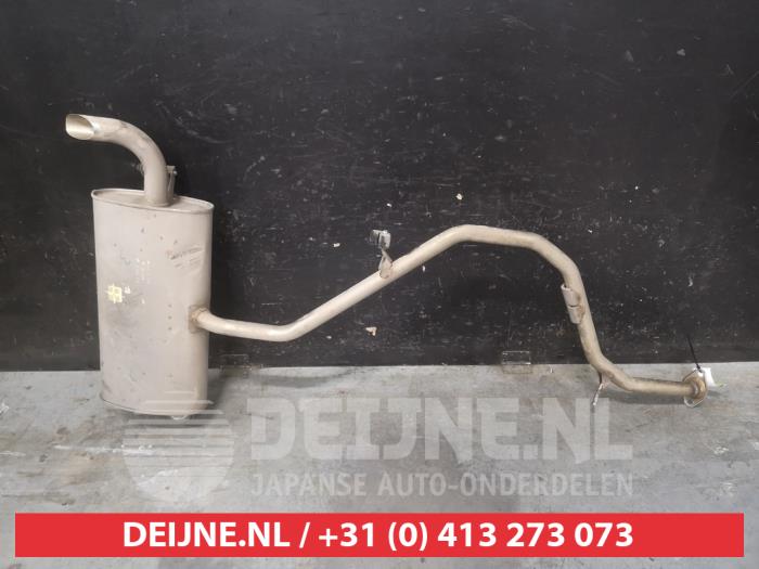 Gebruikte Uitlaat Einddemper Toyota Corolla (E21/EA1/EH1) 1.2 16V Turbo Prijs € 100,00 Margeregeling aangeboden door V.Deijne Jap.Auto-onderdelen BV