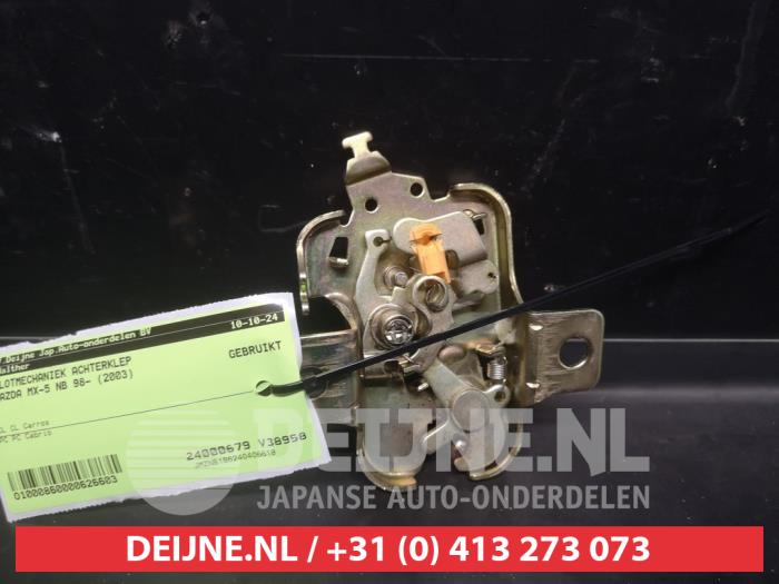 Mazda MX-5 Slotmechaniek Achterklep O626603