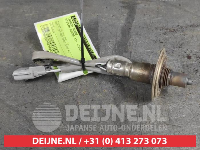Gebruikte Lambda Sonde Nissan Micra (K14) 1.0 IG-T 92 Prijs € 40,00 Margeregeling aangeboden door V.Deijne Jap.Auto-onderdelen BV