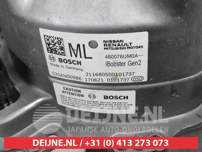 Rembekrachtiger van een Nissan Qashqai (J12) 1.5 VC-T e-Power 16V 2022