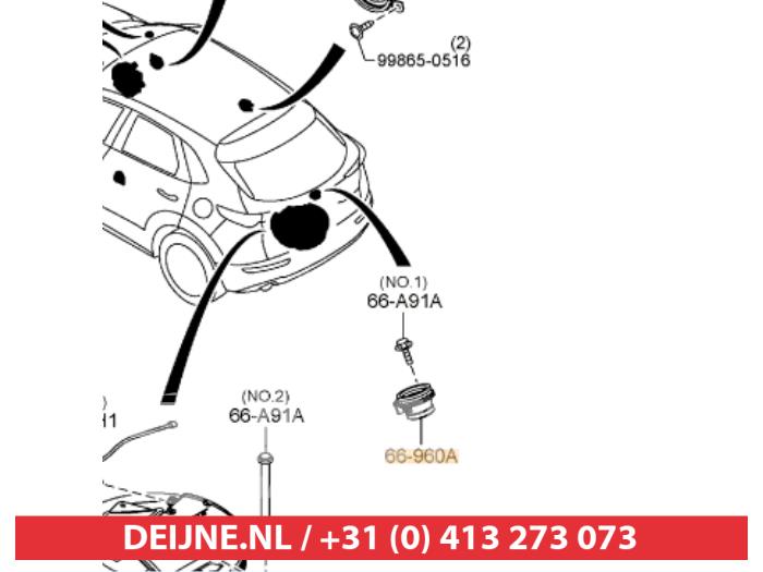 Mazda CX-30 Lautsprecher O630993