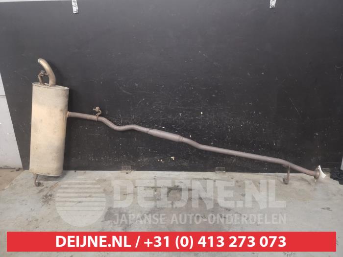 Gebruikte Uitlaat Einddemper Nissan Qashqai (J10) 1.6 16V Prijs € 35,00 Margeregeling aangeboden door V.Deijne Jap.Auto-onderdelen BV