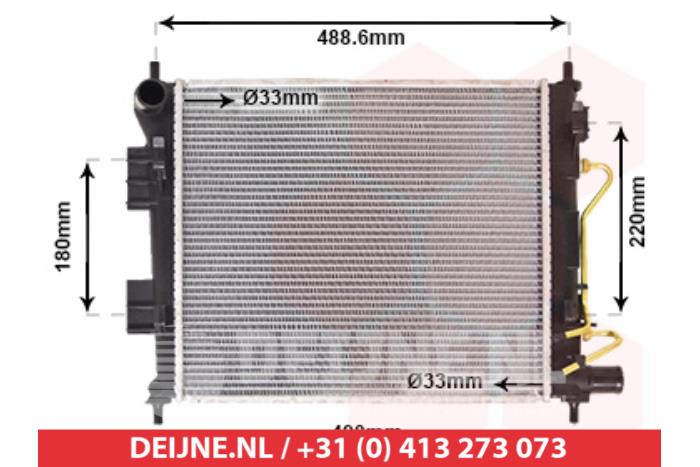 Hyundai I10 Kühler O9990009196