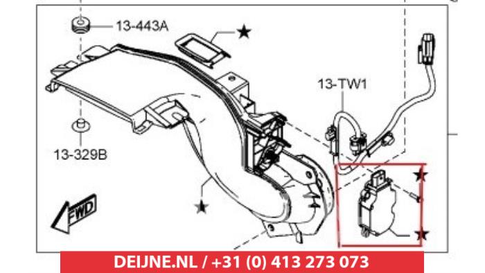 Mazda CX-30 Aanzuigslang Lucht O636203