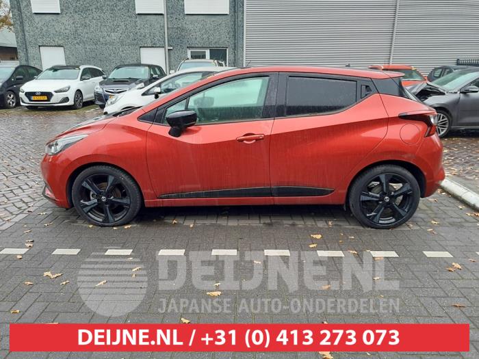 Nissan Micra Rear door window 4-door, left O636729