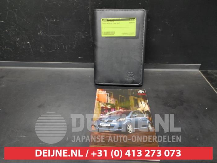 Toyota Aygo Instructie Boekje O642400