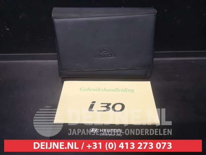 Hyundai I30 Instructie Boekje O651888