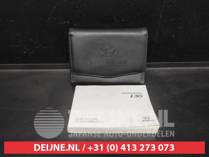 Hyundai I30 Instructie Boekje O652617