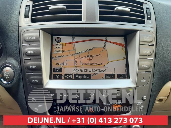 Lexus IS Heater control panel O654748