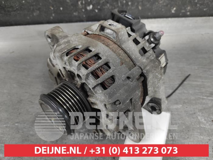 Gebruikte Alternator Hyundai i20 (GBB) 1.2i 16V Prijs € 50,00 Margeregeling aangeboden door V.Deijne Jap.Auto-onderdelen BV