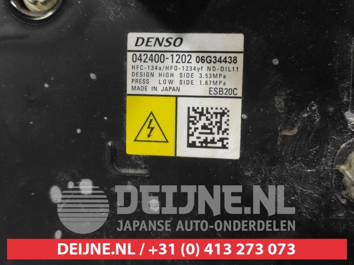Aircopomp van een Toyota Corolla Touring Sport (E21/EH1) 1.8 16V Hybrid 140 2023