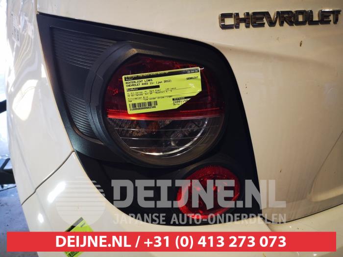 Chevrolet Aveo Taillight, left O662386
