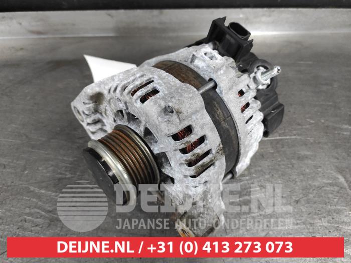 Gebruikte Dynamo Hyundai i30 (PDEB5/PDEBB/PDEBD/PDEBE) 1.0 T-GDI 12V Prijs € 50,00 Margeregeling aangeboden door V.Deijne Jap.Auto-onderdelen BV