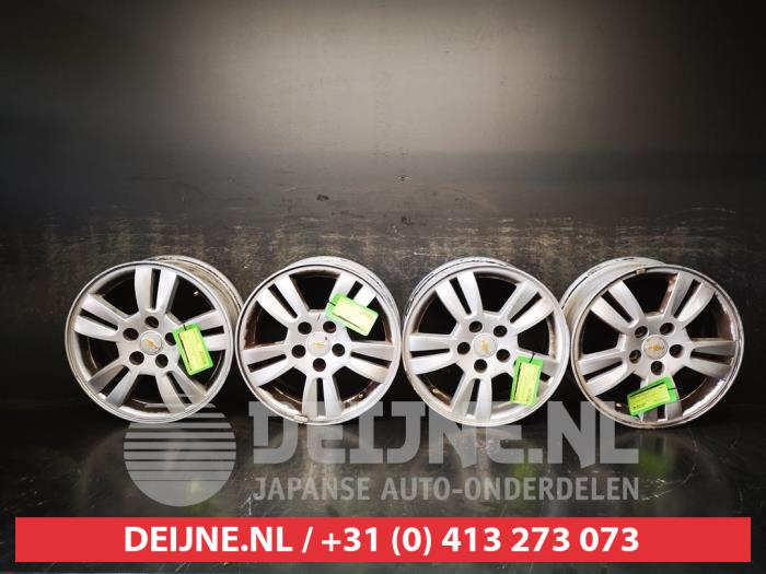 Chevrolet Aveo Felgen Set O663424