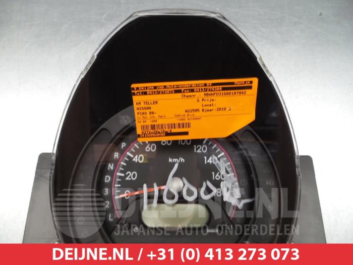 Nissan Pixo Kilometerteller KM O304363