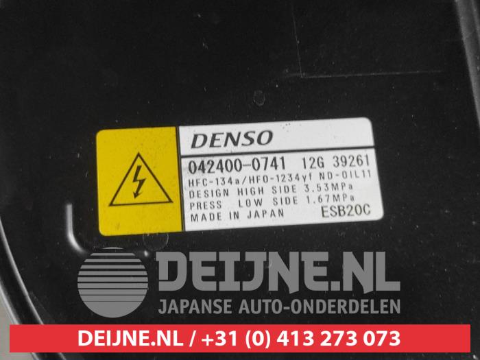 Aircopomp van een Toyota Yaris IV (P21/PA1/PH1) 1.5 12V Hybrid 115 2024