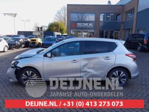 Nissan Pulsar Türscheibe 4-türig links hinten O671217 foto 3