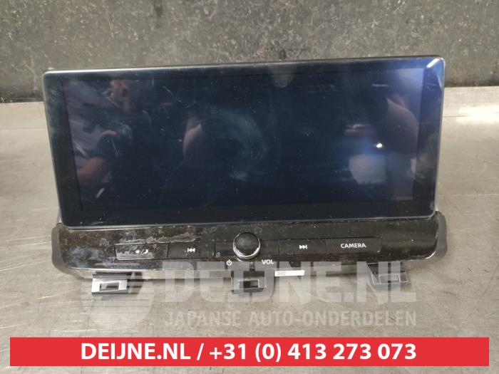 Nissan Qashqai Display Multi Media regelunit O673167