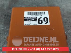 Toyota Prius Sicherheitsgurt-Erinnerung Module O678399 foto 2