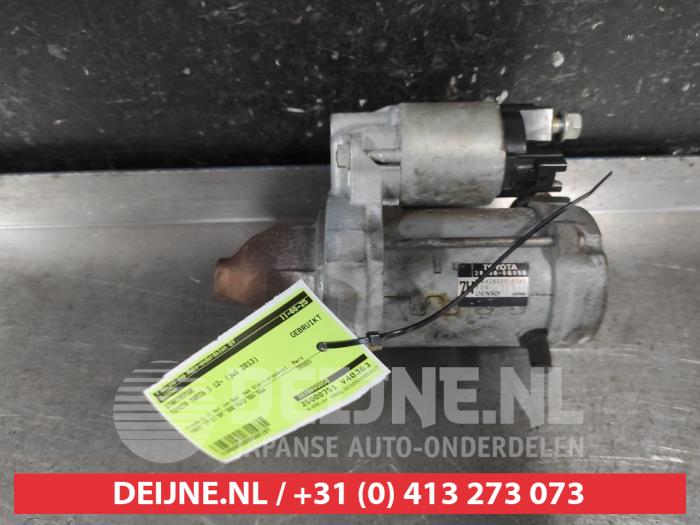 Gebruikte Startmotor Toyota Yaris III (P13) 1.0 12V VVT-i Prijs € 35,00 Margeregeling aangeboden door V.Deijne Jap.Auto-onderdelen BV