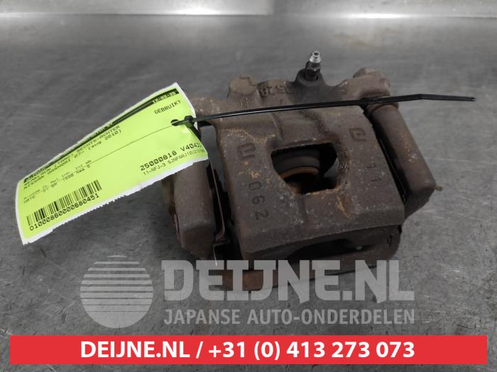 Nissan Qashqai Bremszange rechts hinten O680451