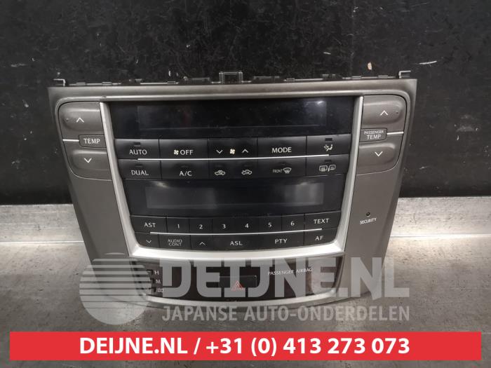 Lexus IS Heizung Bedienpaneel O686619