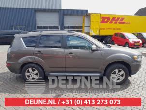 Mitsubishi Outlander Türscheibe 4-türig rechts hinten O687258 foto 2