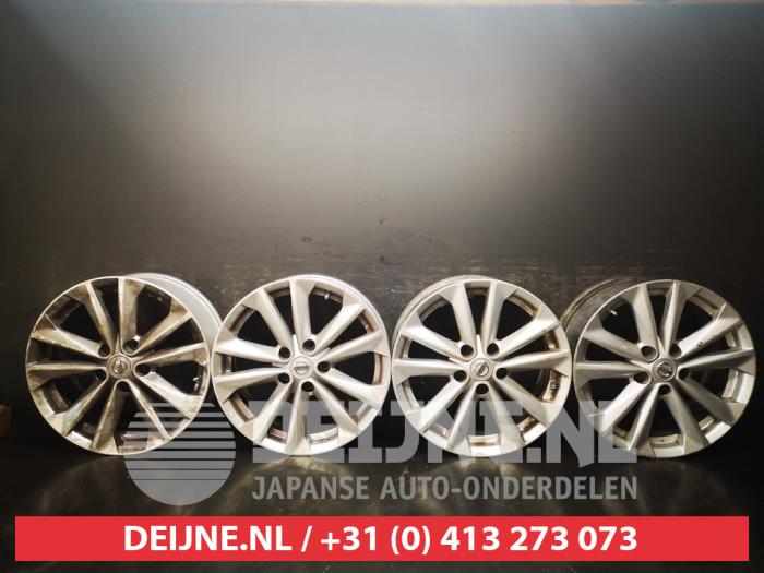 Nissan Qashqai Set of wheels O687779