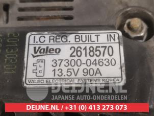 Dynamo van een Kia Picanto (TA) 1.0 12V 2013