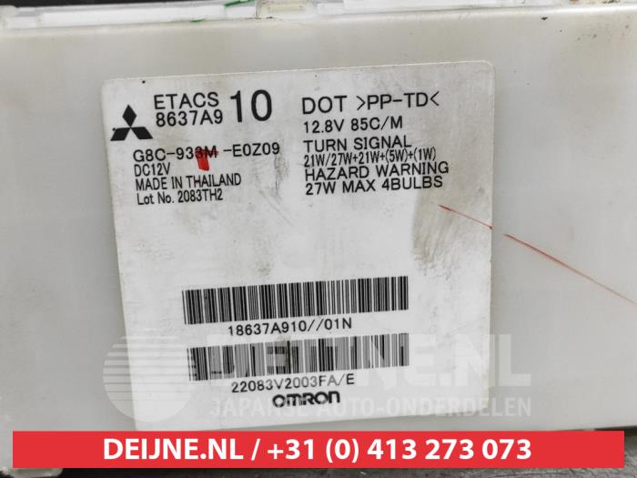 Computer Body Control van een Mitsubishi Space Star (A0) 1.2 12V 2014