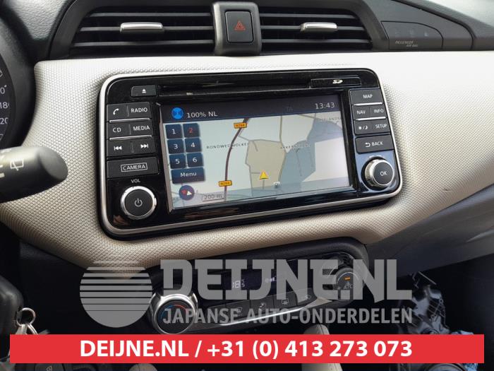 Nissan Micra Heater control panel O693443