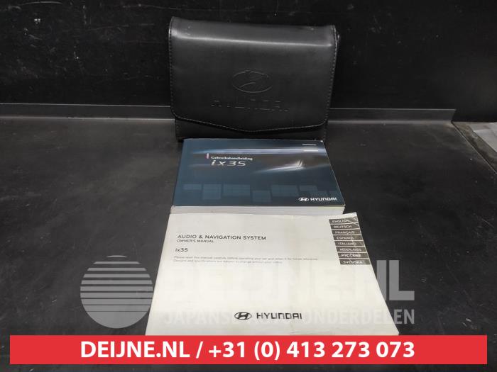 Hyundai IX35 Instructie Boekje O694509