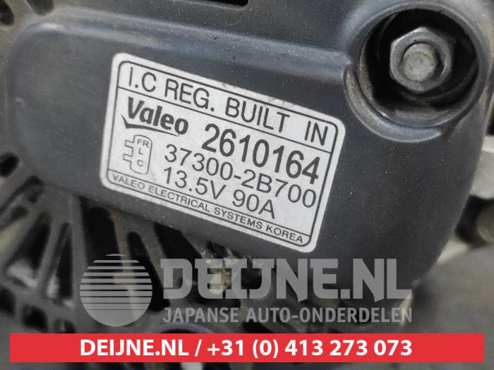 Dynamo van een Hyundai iX20 (JC) 1.6i 16V 2011