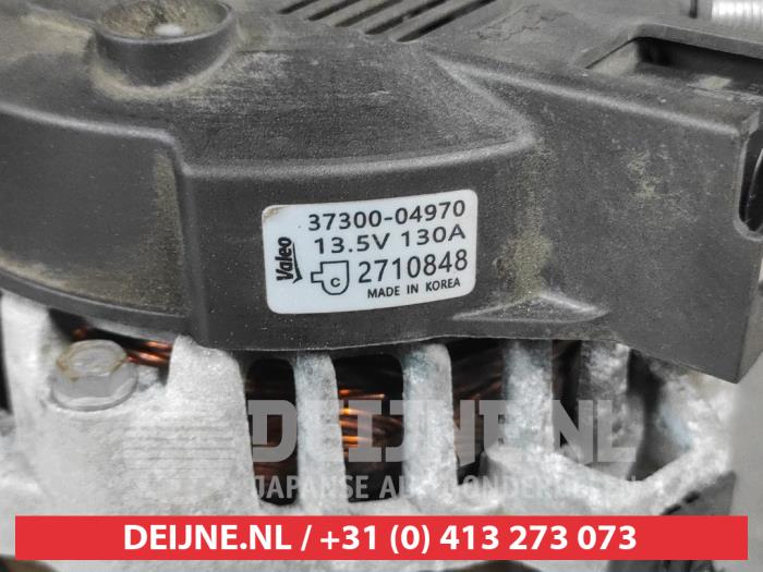Dynamo van een Hyundai i10 (B5) 1.0 12V 2019