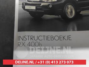 Lexus RX Instructie Boekje O700399 foto 2